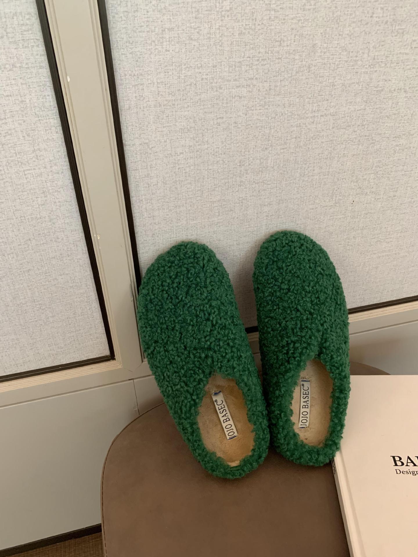 Женские зимние домашние меховые тапочки с рисунком кота — фото 7