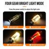 Multi Functional Camping Light, Outdoor LED Portable Handheld Light, Red Magnetic Work Light, Strong Flashlight