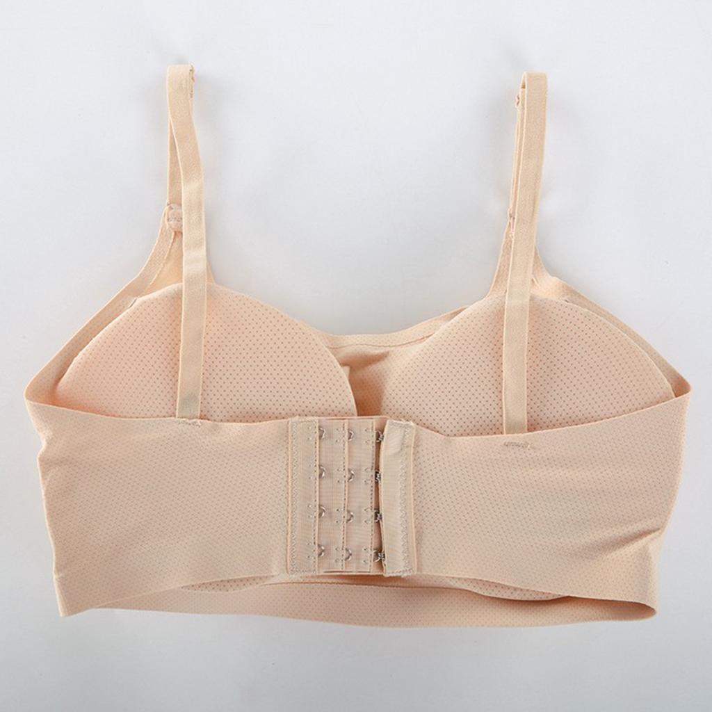 Pocket Bra Crop Top Silicone Boobs for Mastectomy Tank Top
