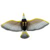 Realistic Falcon/Hawk Bird Scarer for Gardens - 42cm X 24cm Plastic Deterrent