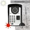 7-Zoll-LCD-Display Passwort Fingerabdruck Video-Türsprechanlage Türglocke