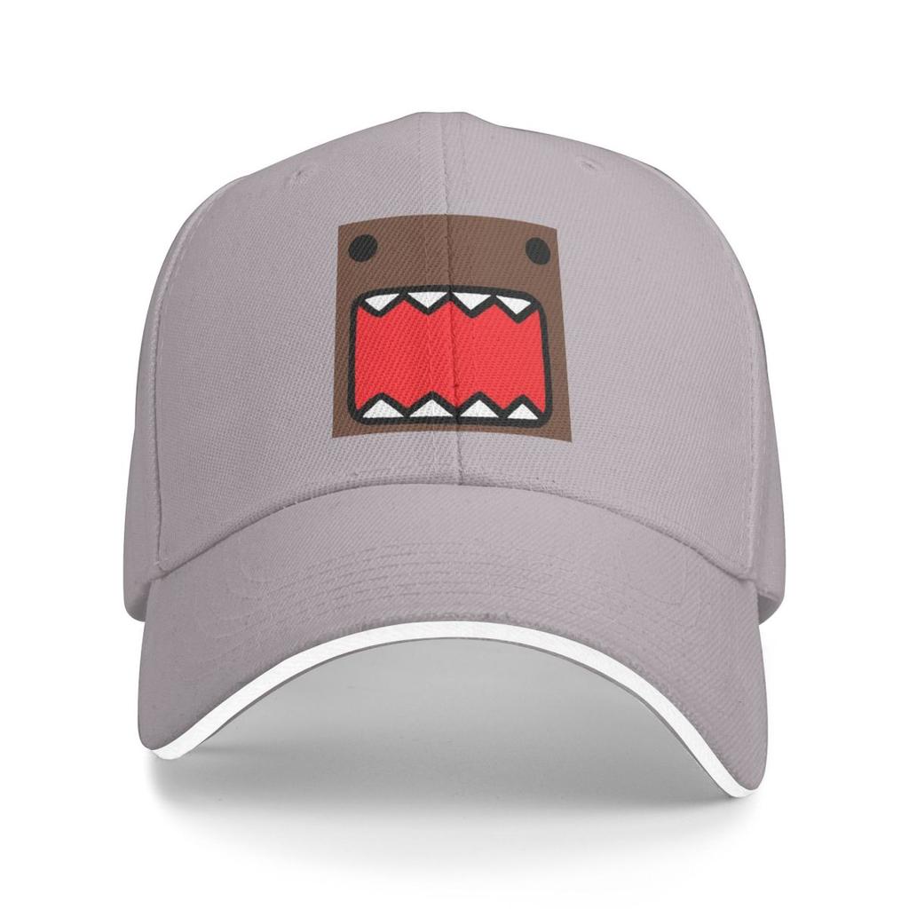 Unisex Baseball Hats Cartoon Cute Domo Kun Outdoor Streetwear Summer Sports Baseball Caps Hip Hop Cap Casquette Hats