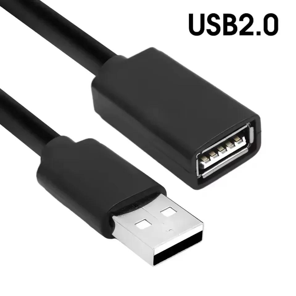 USB Extension Cable USB 3.0 2.0 Extender Cable Cord For Smart TV XBox One SSD PC Laptop 5Gbps Fast Speed Cable 1m 2m 3.0m 1.5m