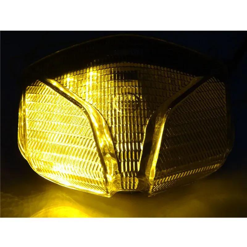 waase For MV Agusta Brutale Strada F4 F1000 2000 2001 2002 2003-2009 Rear Tail Light Brake Turn Signals Integrated LED Light