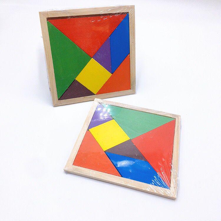 Tangram IQ Puzzle: Educational Building Blocks for Grades 1-2