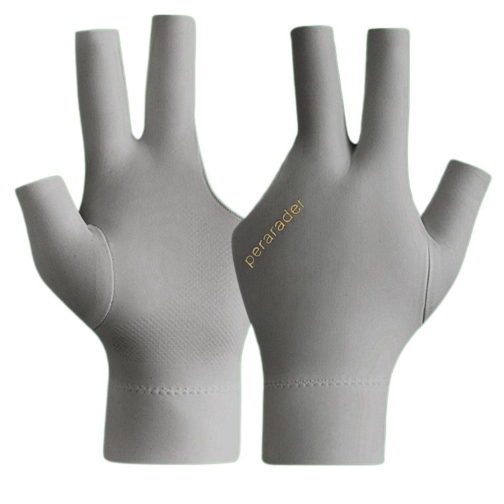 Elastic Billiards Glove Left Hand Billiard Training Gloves Three Fingers Glove  Fitness Accessories