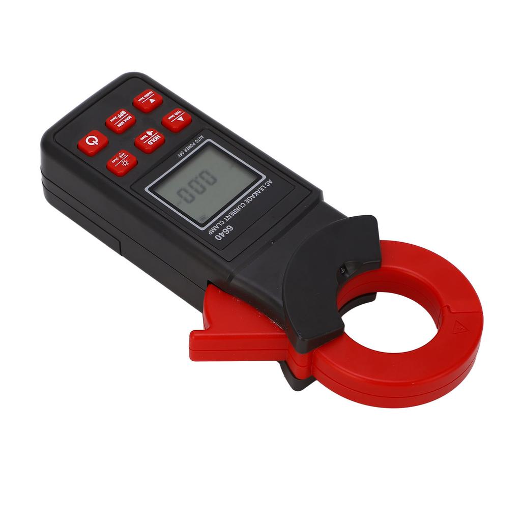 Clamp Current Meter Multifunctional Anti Interference High Accuracy Backlit AC Leakage Current Clamp Tester