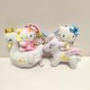 NEW Royal Crown Kitty cat Unicorn Swan Plush doll  Pendant kawaii Dreamy  Girly Unicorn Cartoon Doll  Keychains gift