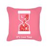 Peach Skin Pillowcase Valentine's Day Pillowcase Pink Heart-shaped Pillow Romantic Series Home Decoration Sofa Cushion Cover