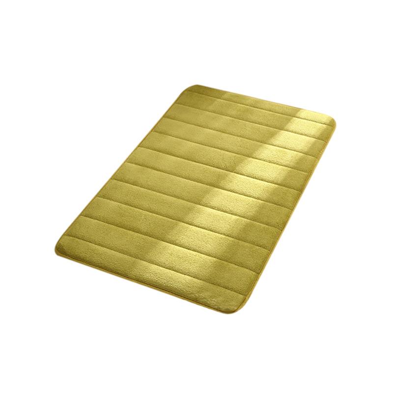 Home Bath Mat Coral Fleece Thicken Large Carpets Bathroom Mat Bathroom Rug Set Bathroom Carpet Water Absorption Non-slip Rug#ww