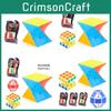 Unique 5cm Kids' Puzzle Cube Educational Twisting Magic Cube Toy For Mind Development