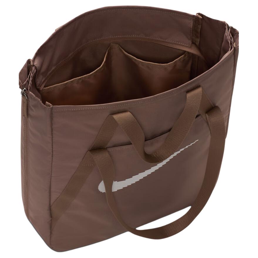 New Nike Fabric Tote Bag, Shopping Bag, Shoulder Bag, Handbag Unisex Brown DR7217-214