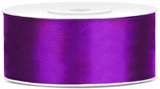 Ribbon Satin Ribbon Purple Violet Decorative Ornamental 25mm 25m