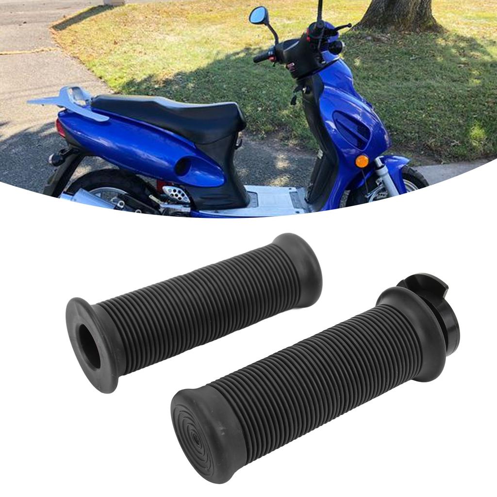 1 Pair 22mm Motorcycle Throttle Handle Comfortable Fit for Scooter GY6 50  80  125c 150 
