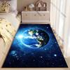 Earth in vast cosmic space carpet Yoga living room room decor children's crawling mat doormat area rug games mat