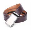 Men'S E-Commerce Automatic Buckle Cowhide Belt, High-End Business Leisure Trend Versatile Belt, Middle-Aged And Young People Belt