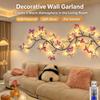 48Led Willow Vine String Light 1.6M 8 Modes USB Butterfly Festival Room Decoration Indoor and Outdoor Wall Lights
