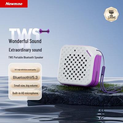 Newman PBS001 TWS Tragbarer Bluetooth-Lautsprecher CN-Stecker (Adapter enthalten)
