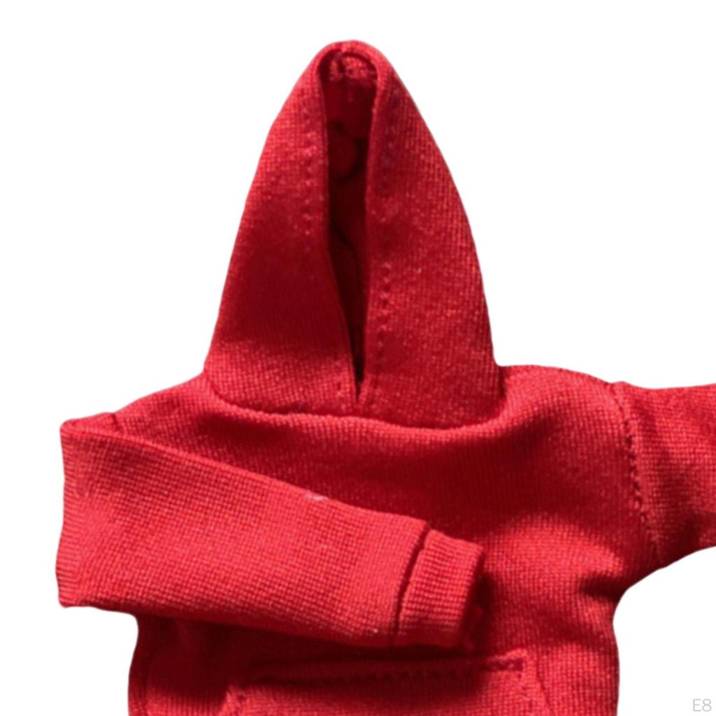 1/12 Female Hoodie Clothing for Doll 6 inch Collectable Action Figure Accessories