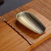 2Pcs/Set Alloy Weaving Chaze Tea Shovel Set Handmade Coffee Bean Taking Tools Traditional Kung Fu Tea-scoop Accessories