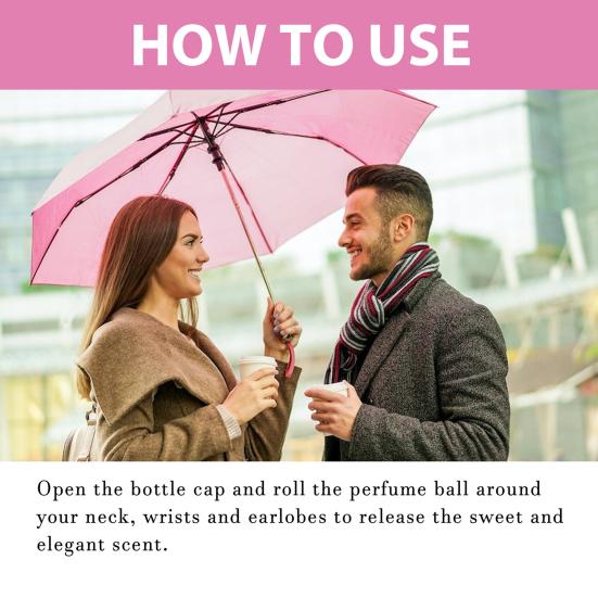 Pheromone Perfume for Men Women 12-Hour Long-Lasting Fragrance Oil Mist 10ml Romantic Rose Notes Natural Ingredients Date Night Perfume