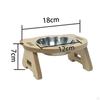 Cat Bowl Dog Non Slip Portable Food and Water Pet Bowls Pets Dish Feeding for Small Medium