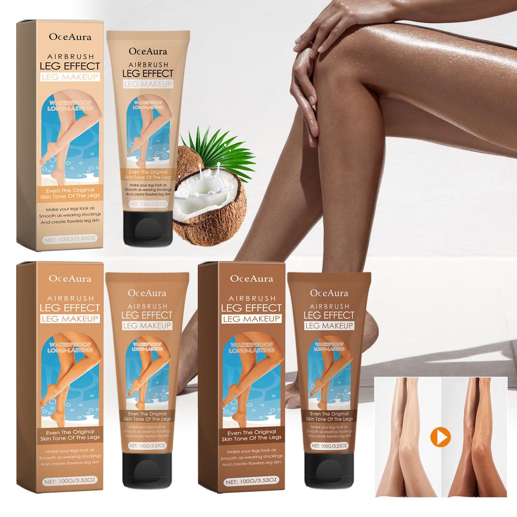 100g Leg Darkening Lotion, Moisturizing Liquid Body Foundation Fake Lotion, Even Skin Tanning Tone Care Tan Cream