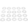 20PCS Bag 304 Stainless Steel M6 Washers Gasket for Greenhouse Supplies Accessories