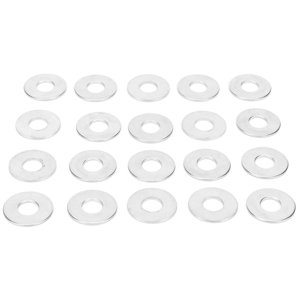 20PCS Bag 304 Stainless Steel M6 Washers Gasket for Greenhouse Supplies Accessories