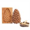 Wooden Gingerbread Cookie Mold Parent-child Making DIY Cake Chocolate Creative Baking Mold Cake Decoration Accessories