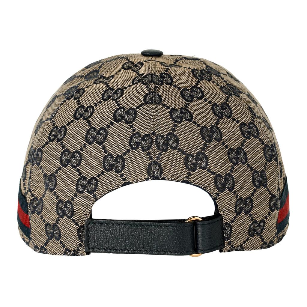 Gucci Original GG Canvas Baseball Hat With Web 'Beige Blue' Men's 696845-4HAQQ-4068