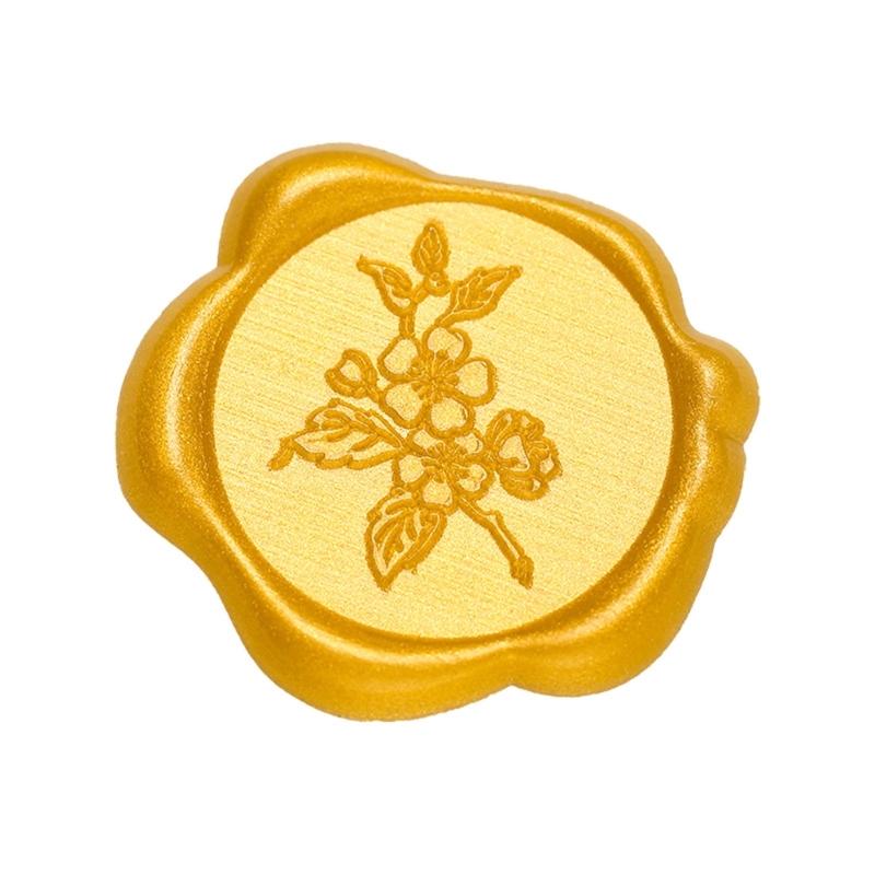 10Pcs Embossed Seal Stickers Adhesive Seal Decals for Wedding Invitations, Envelope, Birthday Valentines Christmas Card