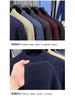 Men's Thickened Wool Sweater 450g - Autumn/Winter 2025 Fashion Embroidered Base Layer