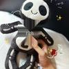 Halloween Mummy Ghost Skeleton Plush Keychain Ornament