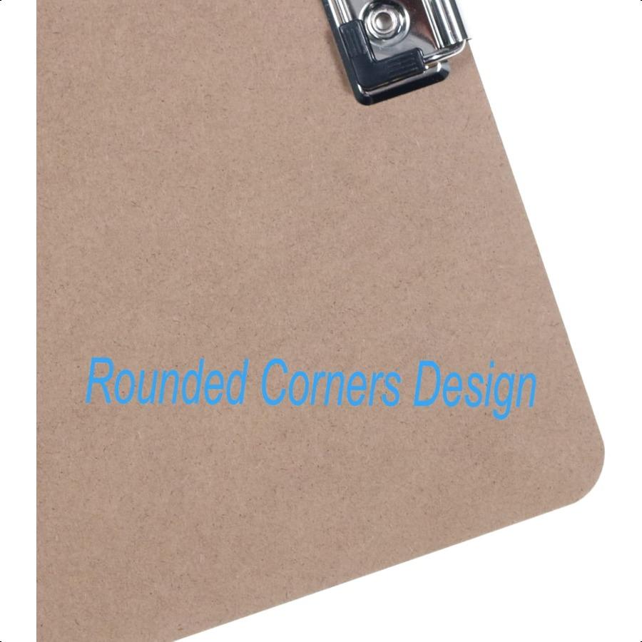 Acocony Drawing Board 17 x 24 Double Clip Art Clipboard Hardboard Low Profile Clip Drawing Boards for Artists MDF Pack of 1