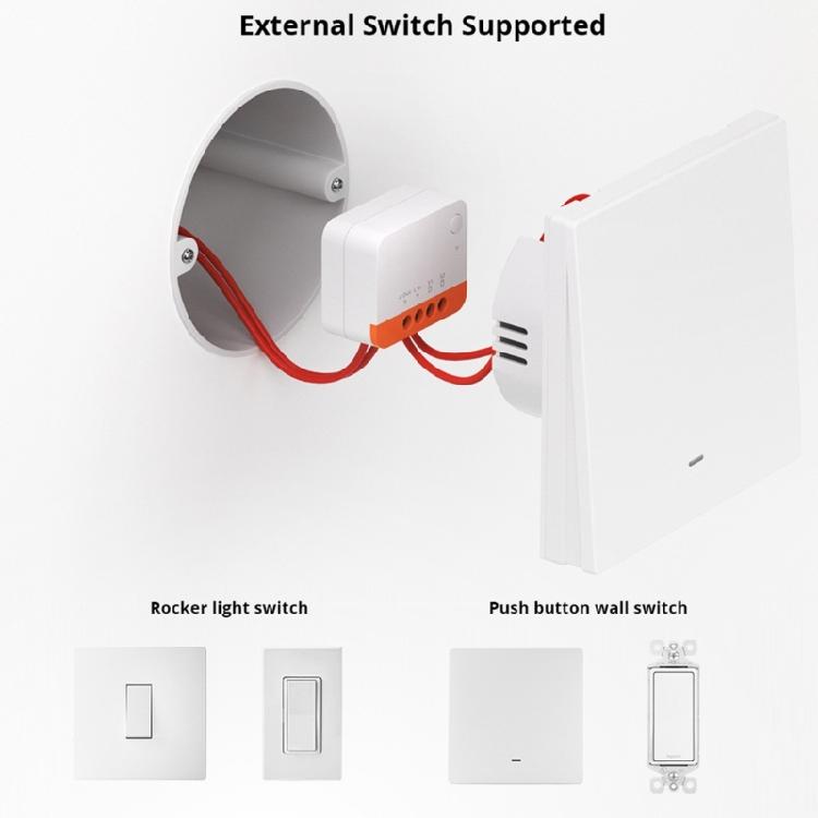 ZBMINI Extreme L2 Zigbee DIY Switch No Neutral Wire Required 2 Way Control