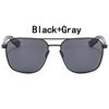 Wader Design Sun Glasses Glasses Men 580P Sunglasses Uv400 Shades Eyewear Gafas Rectangular Durable Metal Metal Spectacle Frame Frame Driving Sun