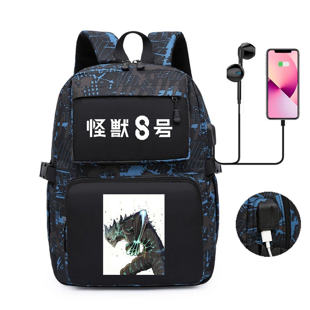 Comic Peripheral Backpack Youth School Bag