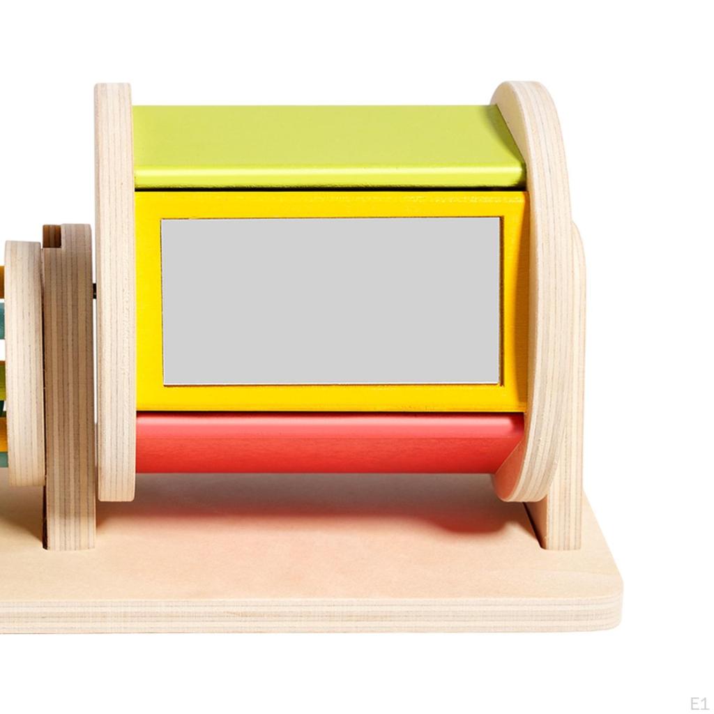 Montessori Drehbare Trommel Pädagogisches Spielzeug Geschenke Farbe Anerkennung Lernen