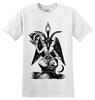 BAG OV BONES - 'Baphomet' T-Shirt (White)