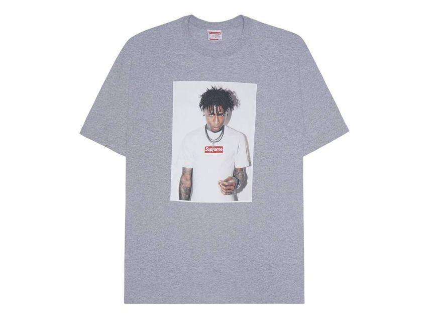 Supreme NBA Youngboy Tee Heather Grey M