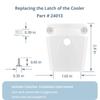 Latch Posts And Screws For Cooler, For Igloo 50-165 Qt Coolers,High Strength Cooler Latch Replacement Parts