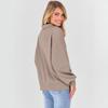 Women's Solid-color Fashionable Long-sleeved Top