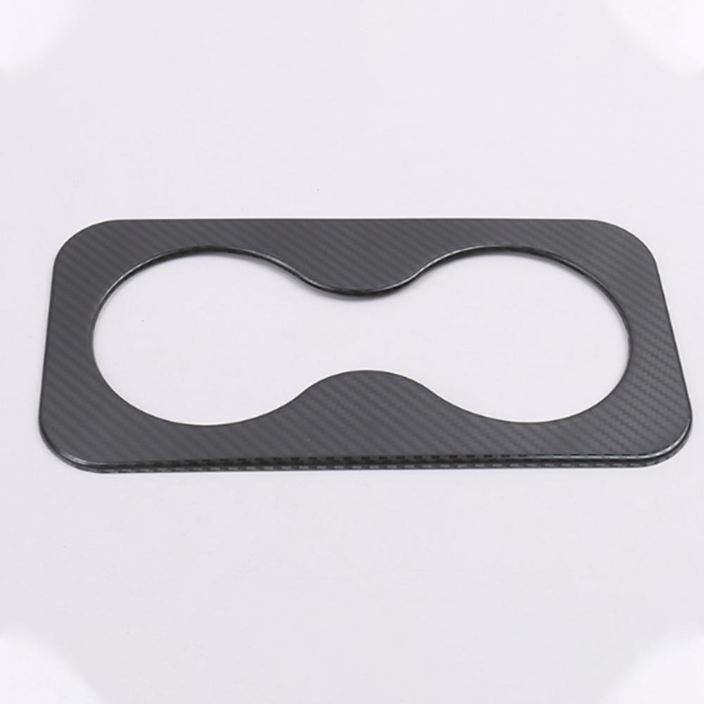 Auto Car Rear Cup Holder Slot Cover Protector Trim Body Kit Upgrade for 2019 Ford Territory