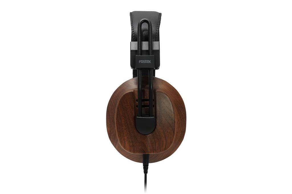 FOSTEX T60RPmk2 Semi-Open Dynamic Premium Headphones, Solid Black Walnut Wood with Built-in Planar Diaphragm RP Driver