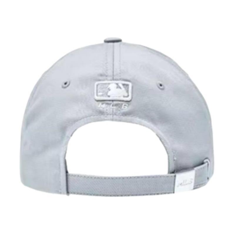 MLB CPB22 Series Unisex Design Polyester Peaked Cap Unisex Couple Style Multi-Color light gray F without packaging