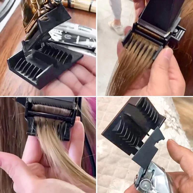 Professional Clipper Guard Trimmer Attachment Guarding Comb Guide Remove Hair Split Ends Hairdresser Tool Styling Accessories