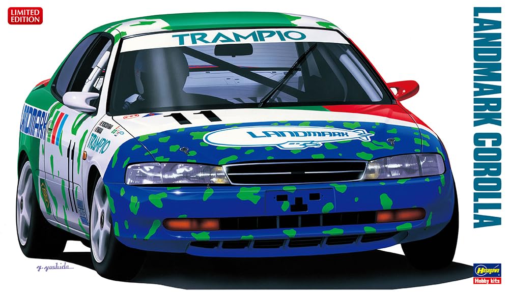 Hasegawa Landmark Corolla Plastic Model Kit 20342 1/24