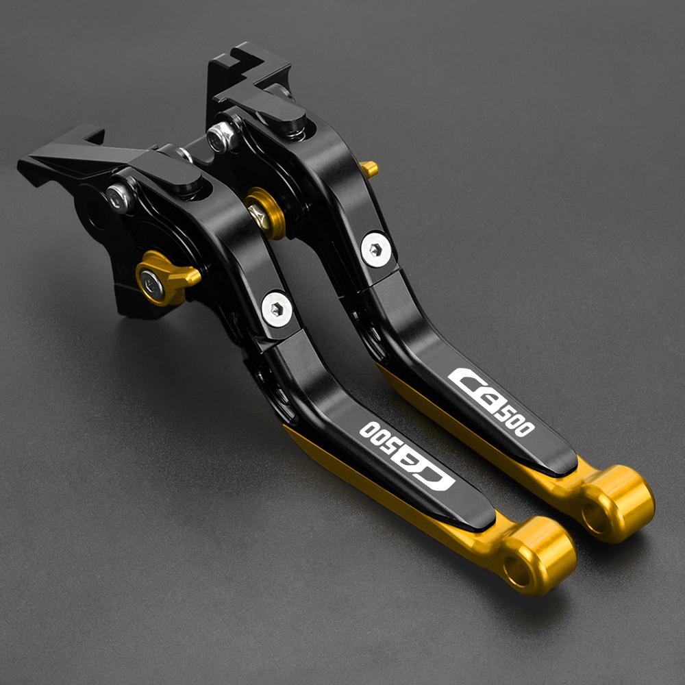 Motorcycle CNC  Adjustable Extendable Folding Brake Clutch Levers Handle Grips For HONDA For Honda CB500 CB 500 1994 1995