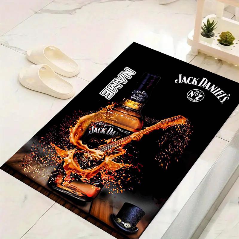 Custom 1Pc Jagermeister Deer Cross Rug Office Carpet Indoor Outdoor Entrance Doormat Nonslip Soft And Comfortable Living Room D2915145